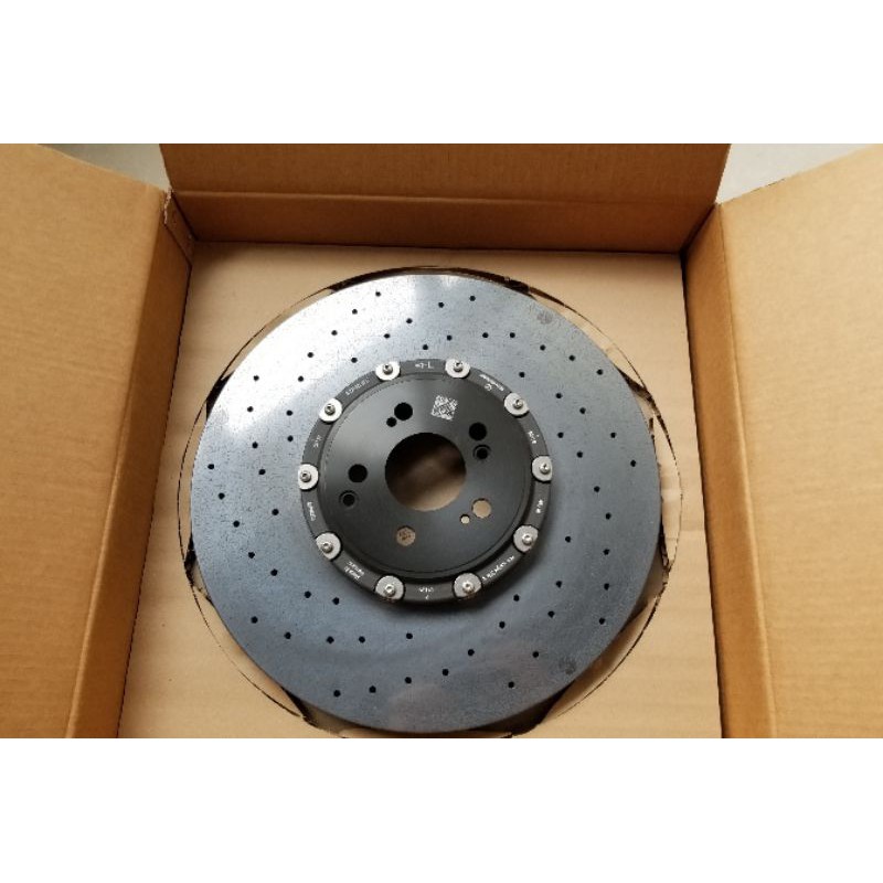 【全新正brembo】原裝盒裝 賓士AMG碳陶瓷carbon-ceramic碟盤 圖片 2