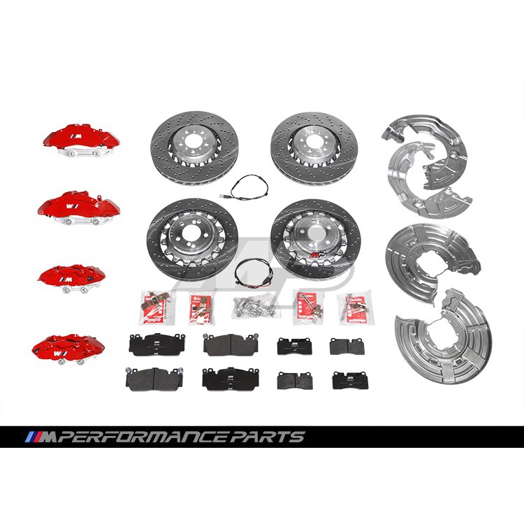 BMW MP運動制動紅色加裝套件 M2 F82 M4 F80 M3 M-Performance 車系 圖片 2