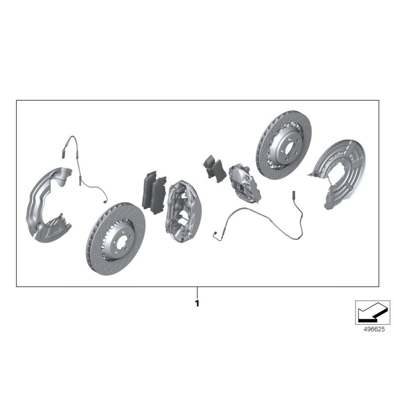BMW MP運動制動紅色加裝套件 M2 F82 M4 F80 M3 M-Performance 車系 圖片 4