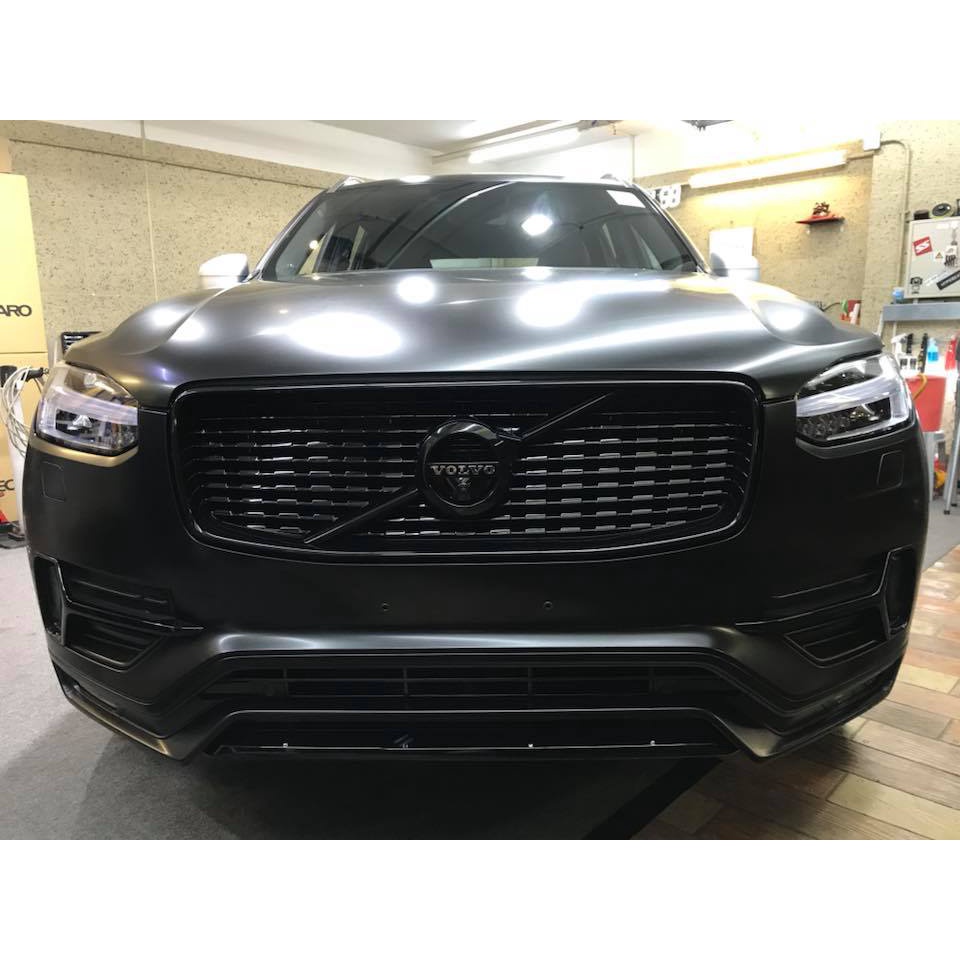 原裝正品VOLVO XC90 R-Design 前黑色水箱罩 圖片 2