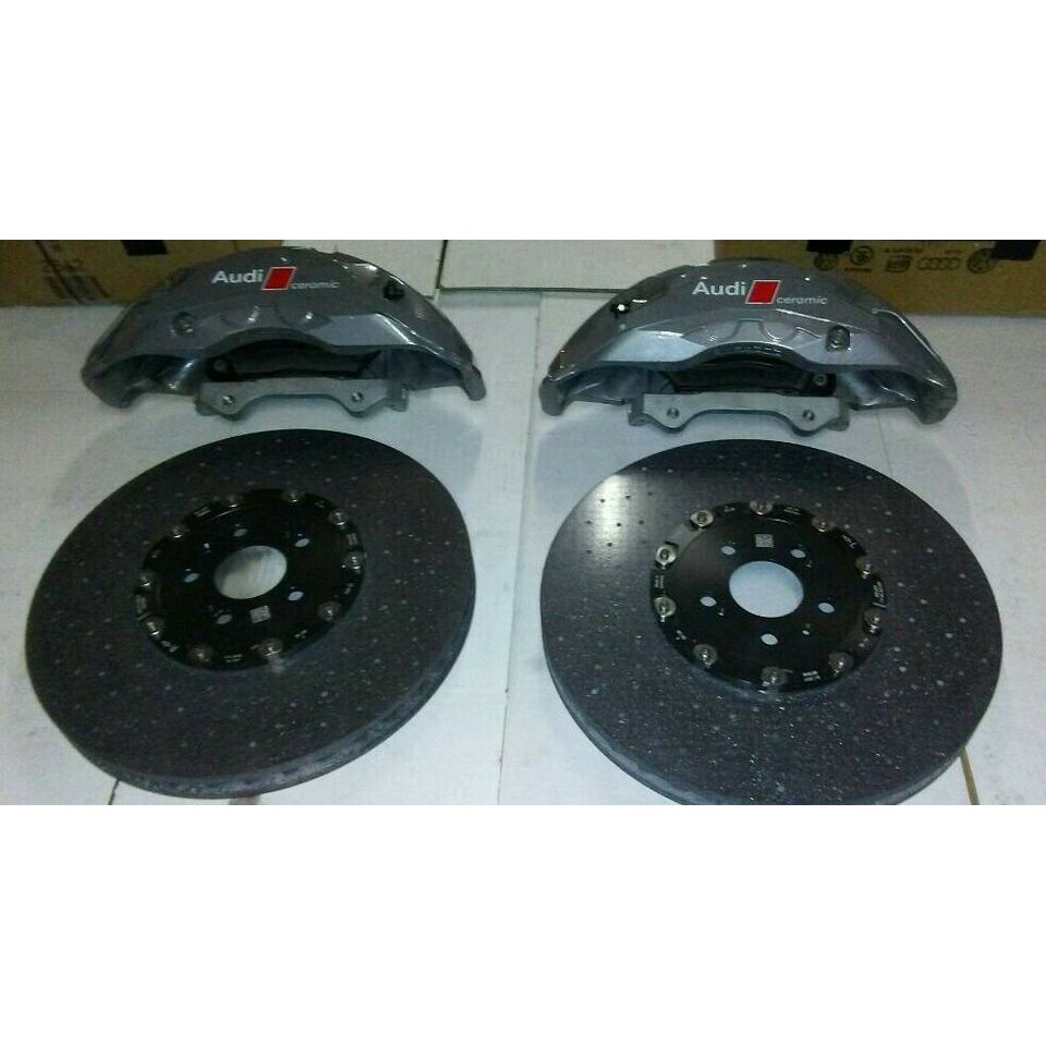 (全新) 奧迪AUDI 10活塞 420MM 陶瓷制動剎車 圖片 1