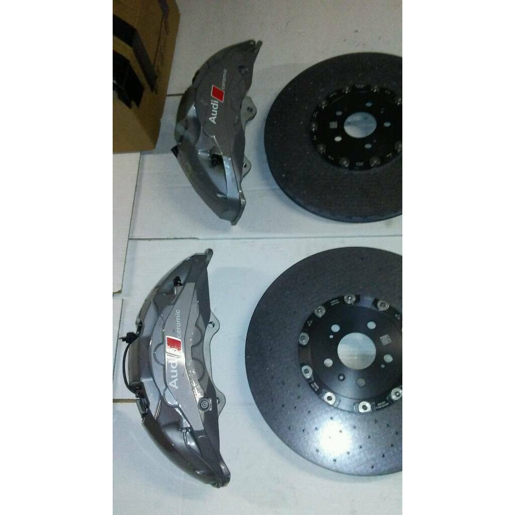 (全新) 奧迪AUDI 10活塞 420MM 陶瓷制動剎車 圖片 3