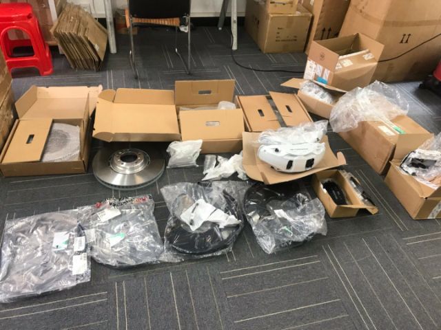 訂金原裝新款PSCB碳化鎢保時捷卡宴E3 煞車套裝 圖片 2