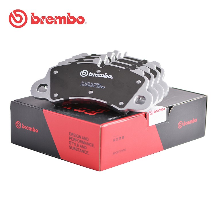 布雷博Brembo HP2000 Porsche Cayenne保時捷卡宴9Y 前剎車片 07.D435.63 圖片 2