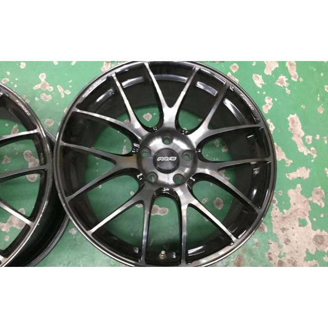 ☆鍛造☆二手賓士 BENZ W205 C200 C300 用 日本 RAYS VOLK RACING G27 圖片 4
