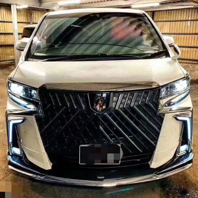 (尾款專用)新款日規包專用 豐田 阿爾法 Toyota Alphard 30系  WALD 水箱格柵 總成 圖片 2