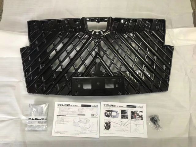 (尾款專用)新款日規包專用 豐田 阿爾法 Toyota Alphard 30系  WALD 水箱格柵 總成 圖片 7