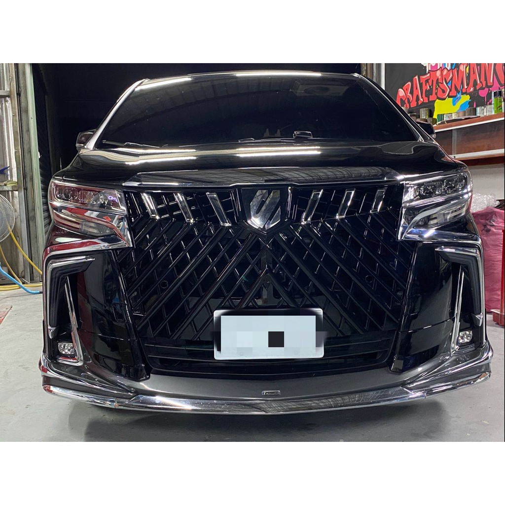 (尾款專用)新款日規包專用 豐田 阿爾法 Toyota Alphard 30系  WALD 水箱格柵 總成 圖片 8