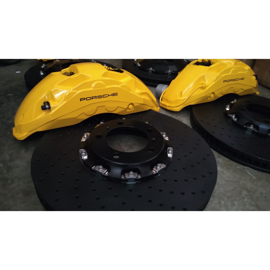 【預訂正品】 Akebono 10活塞卡鉗 適用保時捷 賓士 特斯拉 藍寶基尼 AUDI 圖片 5