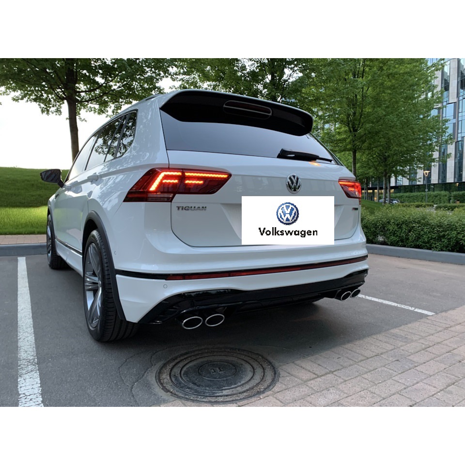 低調效率高(附影音檔)歐洲限定 全新原裝 福斯 VW Tiguan R  exhaust 運動排氣(適用一般車款) 圖片 2