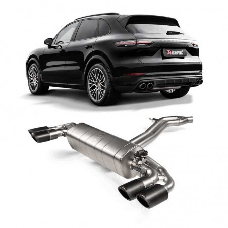 預定 Akrapovic S-PO/TI/12 排氣 2018 保時捷卡宴 E3 Cayenne 3.6 V6