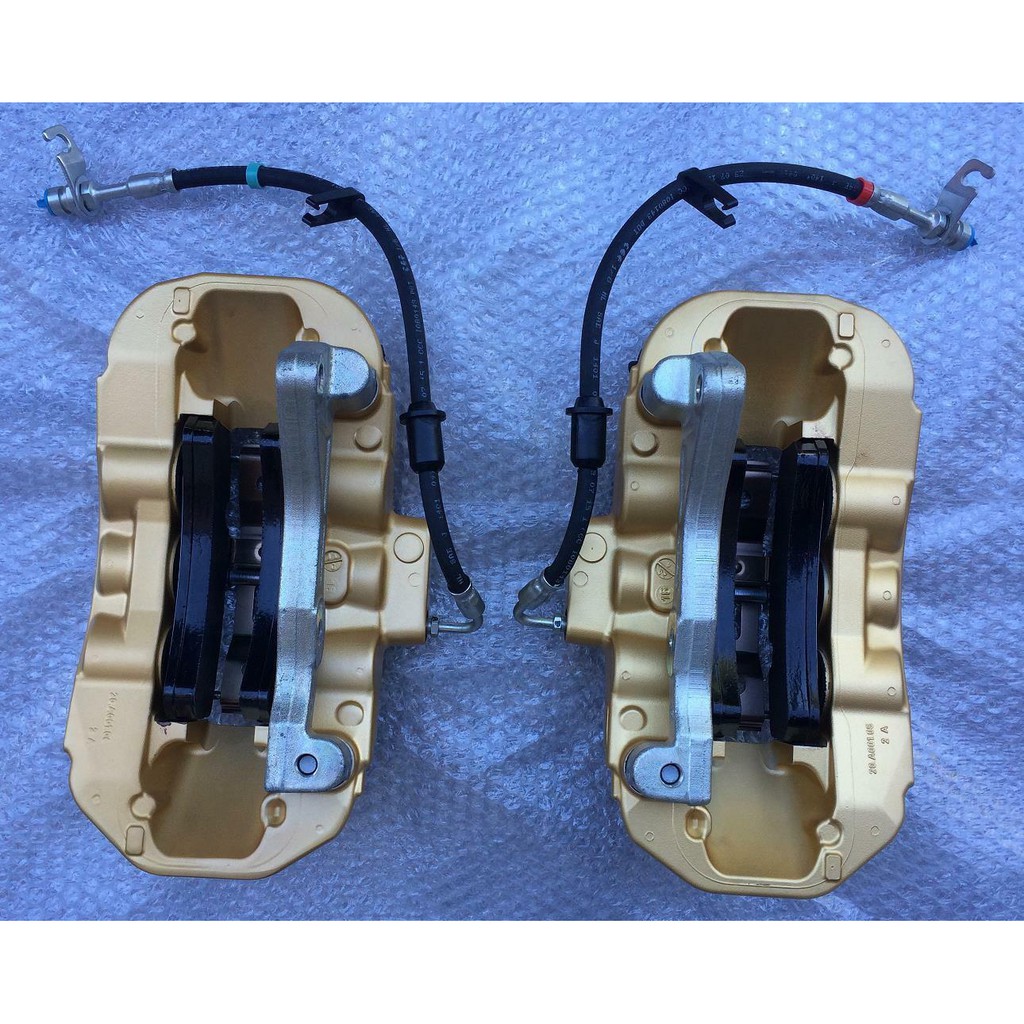 全新 OEM 原裝 (黑色）Brembo 代工  大六活塞卡鉗套件 適用360--370-380-390mm 浮動碟 圖片 4