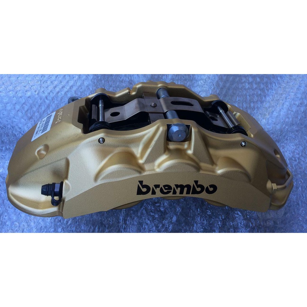全新 OEM 原裝 (黑色）Brembo 代工  大六活塞卡鉗套件 適用360--370-380-390mm 浮動碟 圖片 5