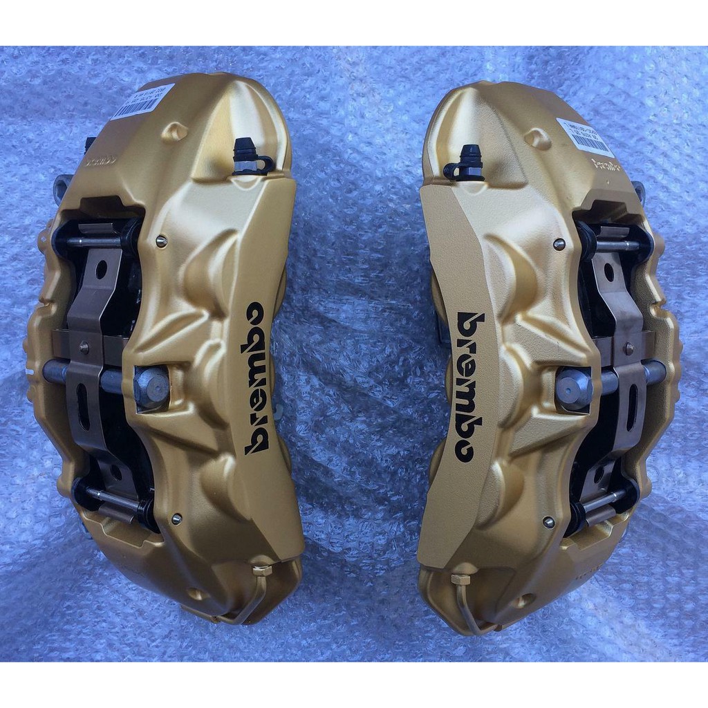 全新 OEM 原裝 (黑色）Brembo 代工  大六活塞卡鉗套件 適用360--370-380-390mm 浮動碟 圖片 6