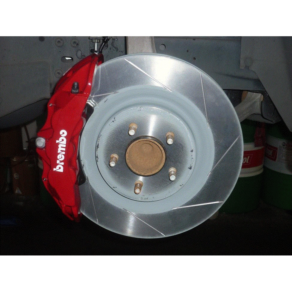 全新 OEM 原裝 (黑色）Brembo 代工  大六活塞卡鉗套件 適用360--370-380-390mm 浮動碟 圖片 9