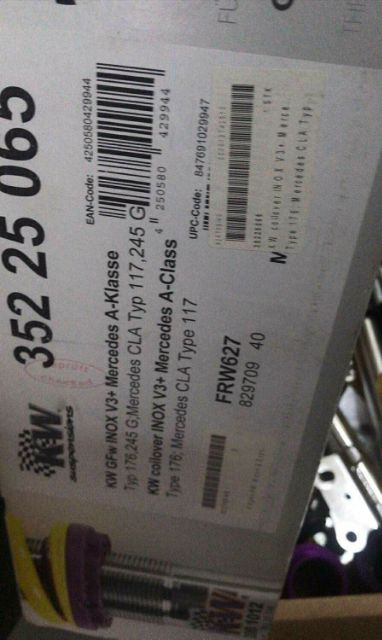(二手) KW-V3避震器 適用 A45、CLA、GLA 圖片 2