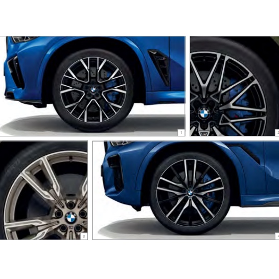 (訂金)BMW全新F95 X5 M / G05/G06/G20/30/12 係 正品原裝M 六活煞車套件 圖片 3