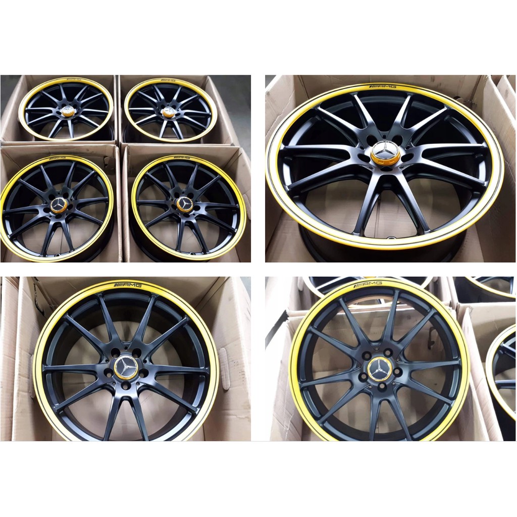 賓士 Mercedes-AMG C 63 S  C205 Edition 1 鍛造 19"20" 前後配鎂鋁圈 圖片 4