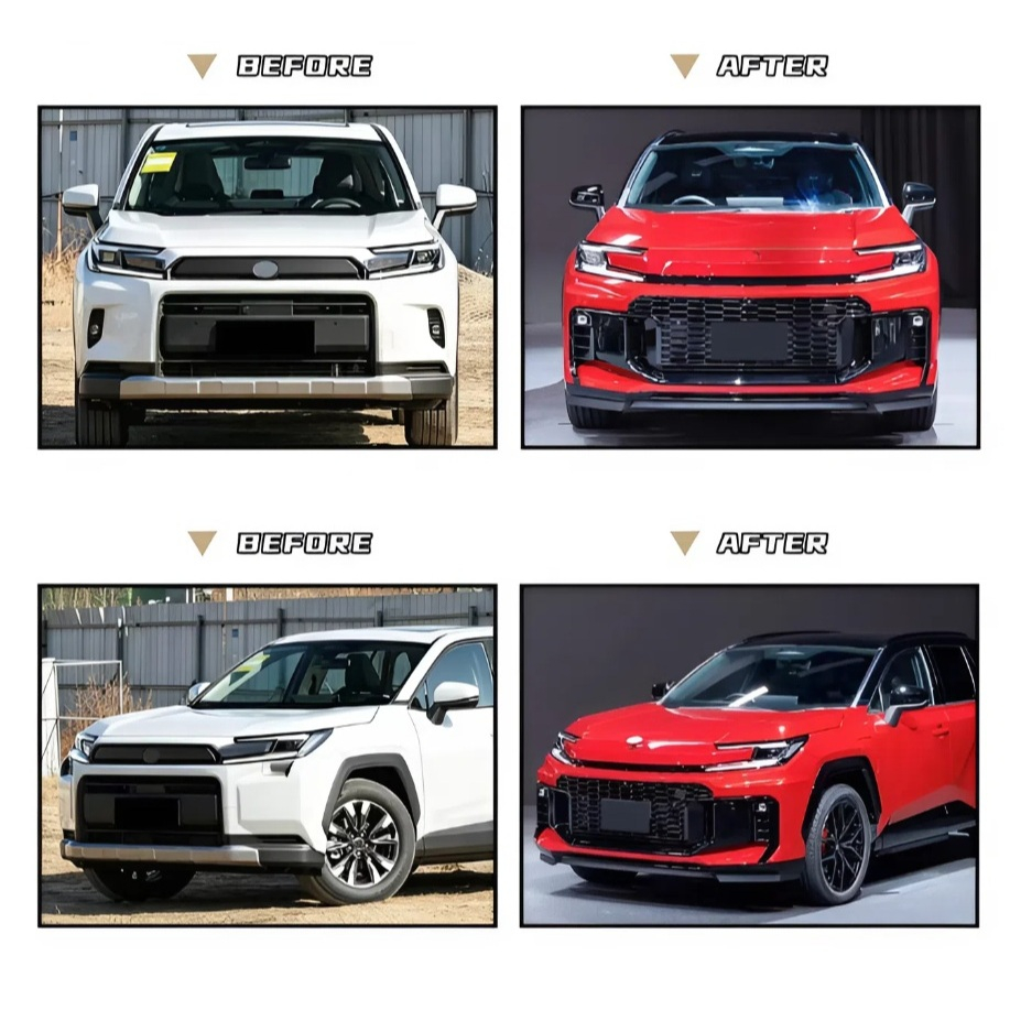 【優惠現貨】2026款豐田RAV4專車專用 GR Sport 款保險桿改裝套件 圖片 2
