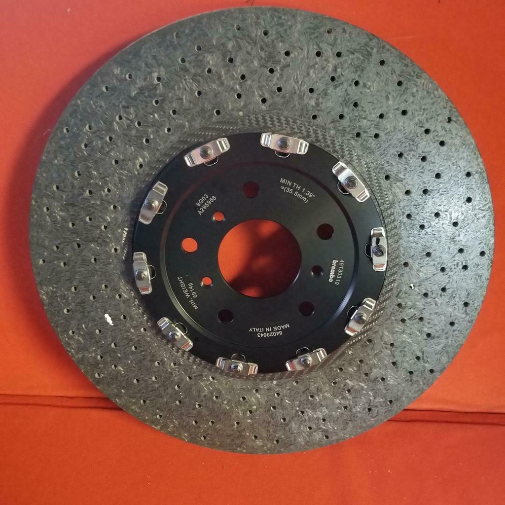 全新原裝 BREMBO CCM 碳陶瓷盤 CARBON CERAMIC DISCS