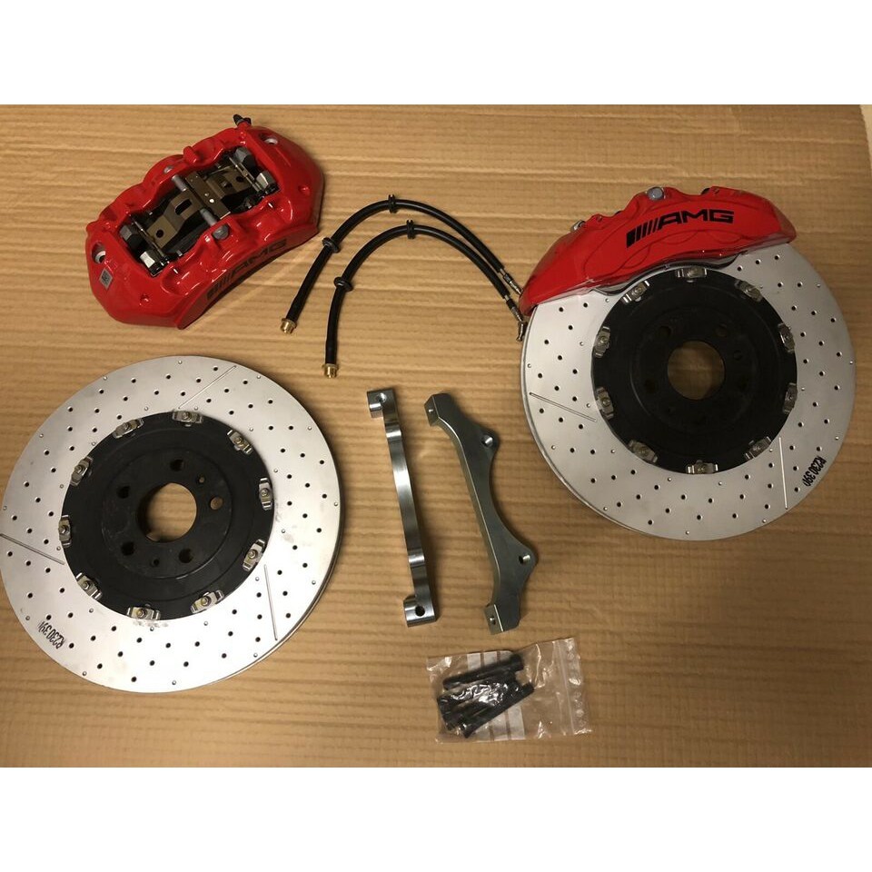 收訂用(盒裝)全新賓士 Mercedes-Benz 6活塞 備用制動套裝組 適合W205/W213W/253 圖片 5
