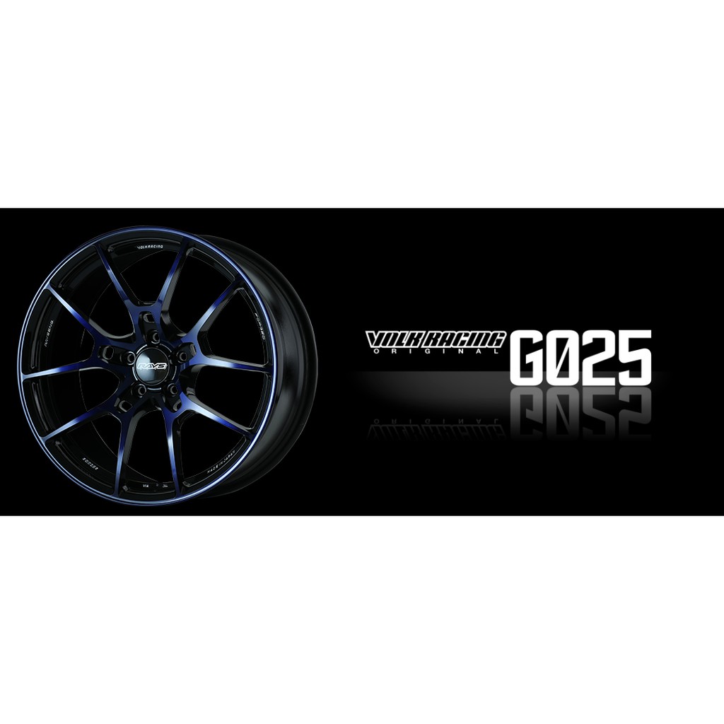 2020最新  RAYS Volk Racing G025 in Dark Blue 19" 20" 預購接單 圖片 1