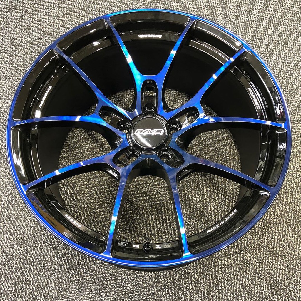 2020最新  RAYS Volk Racing G025 in Dark Blue 19" 20" 預購接單 圖片 6