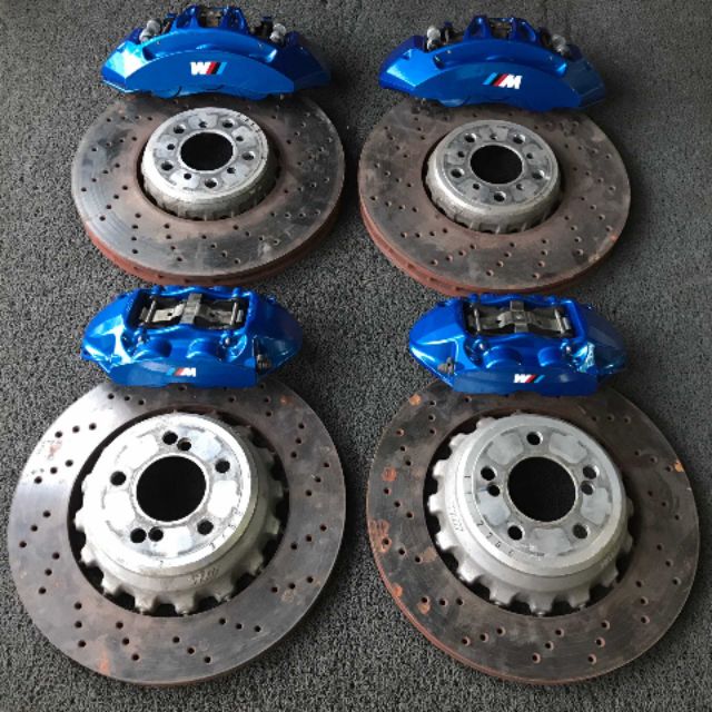 二手 BMW M5 前六後四 for X5 X6 系卡鉗升級