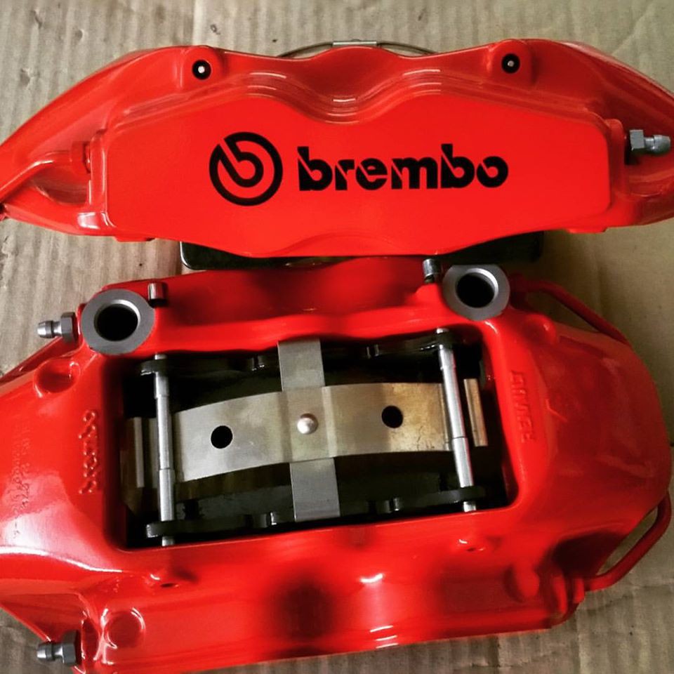 (收訂用)歐洲限定 直發 原裝正品四活製動卡鉗-BREMBO OEM 適合碟盤 330-355 *28MM
