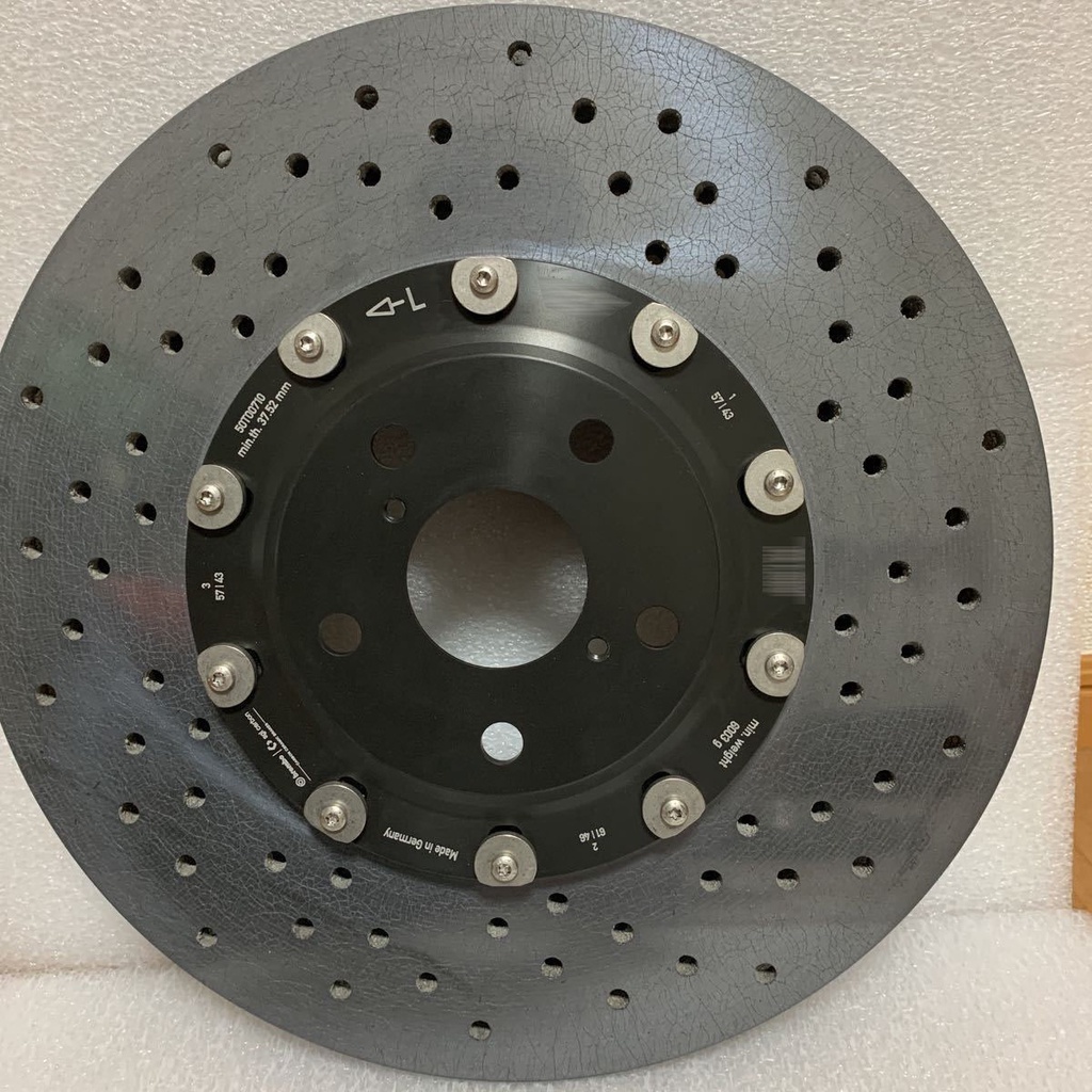 全新原裝  BREMBO SGL BSCCB 備用陶瓷碳碟盤 圖片 2