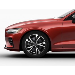 VOLVO原廠正品鋁圈組 18"x 8" 5-Double Spoke Black Diamond Cut- 1234 圖片 2