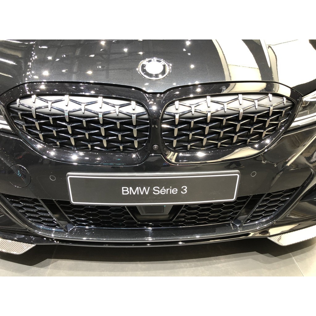德國原廠BMW M Performance G20 G21黑色網狀前格柵 圖片 2