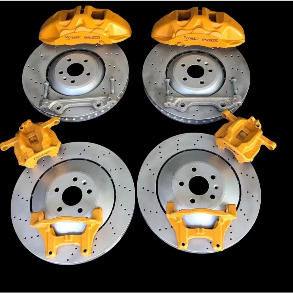 【預約訂】車友托售二手北極星polestarV60/90 XC60/90前六後一400MM/390MM 碟盤性能剎車套件 圖片 2