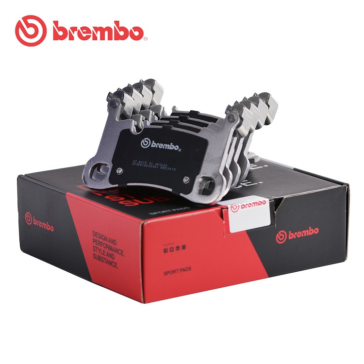 布雷博Brembo HP2000 Porsche Cayenne保時捷卡宴9Y 後剎車片07.B315.91 圖片 2