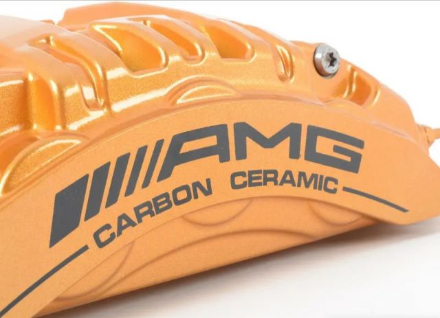 現貨全新正品原裝 AMG 6 陶瓷煞車卡鉗 圖片 5