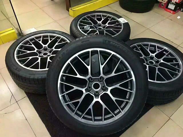 全新20 吋 Porsche Macan GTS S Turbo,RS Spyder 輪胎框組 圖片 4