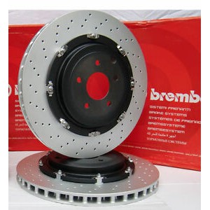 原裝 Brembo AUDI 365*34mm 浮動碟盤 圖片 2