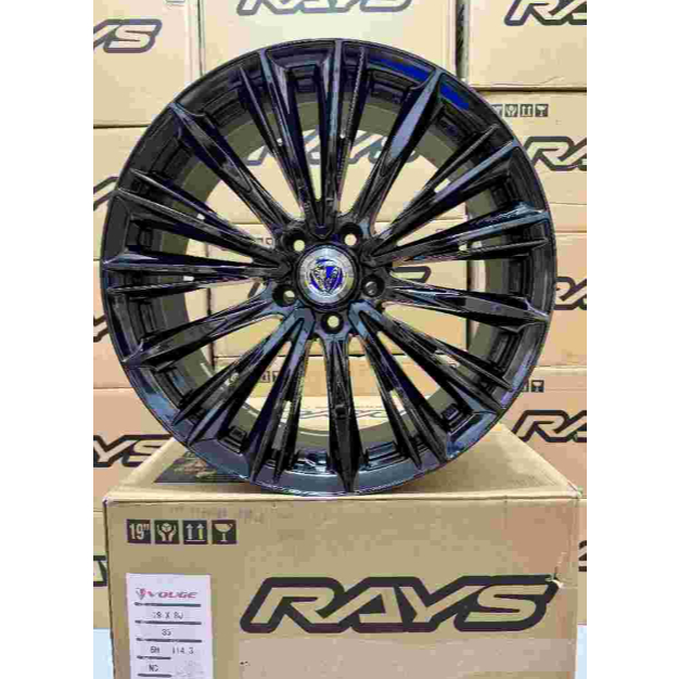 【現貨】日本 Rays STRATAGIA VOUGE 5孔114.3 19吋 8J ET35 NC 圖片 1