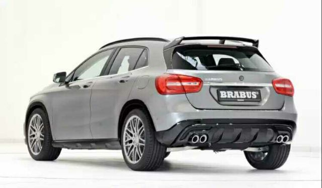GLA BRABUS 前後下巴 前保定風翼 排氣管 圖片 3