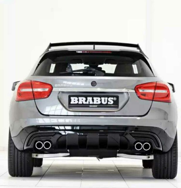 GLA BRABUS 前後下巴 前保定風翼 排氣管 圖片 4