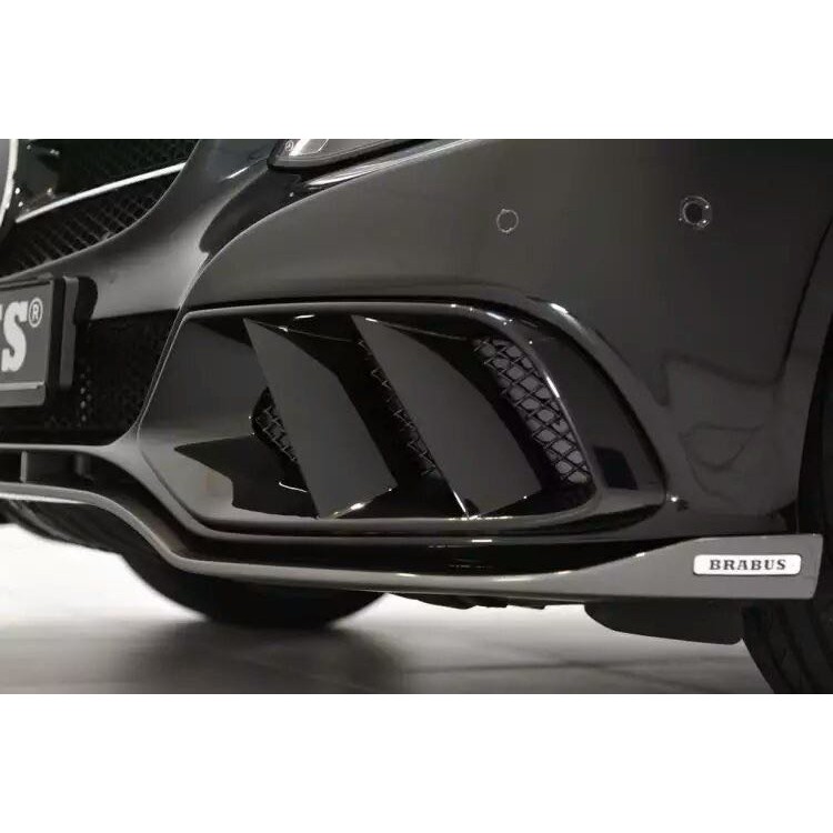 (出清特價)正BRABUS W205. C系列 用 空力套件組 4P+1排氣尾桶（不含烤漆安裝） 圖片 4