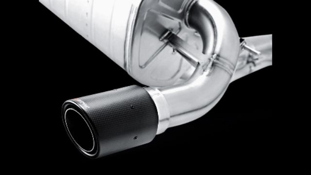 全新海外庫存 BMW 3 4系F30 F31 F32 AKRAPOVIC 蠍子中段 + 尾桶 + 尾飾管(CARBON) 圖片 2