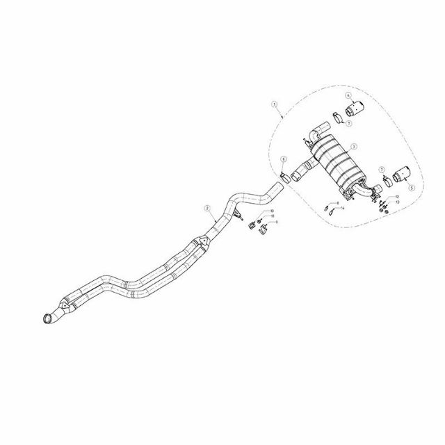 全新海外庫存 BMW 3 4系F30 F31 F32 AKRAPOVIC 蠍子中段 + 尾桶 + 尾飾管(CARBON) 圖片 5
