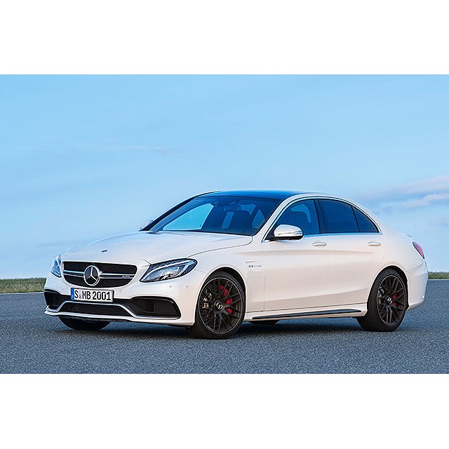 19寸Mercedes C63 AMG原廠拆車輪圈組2015+