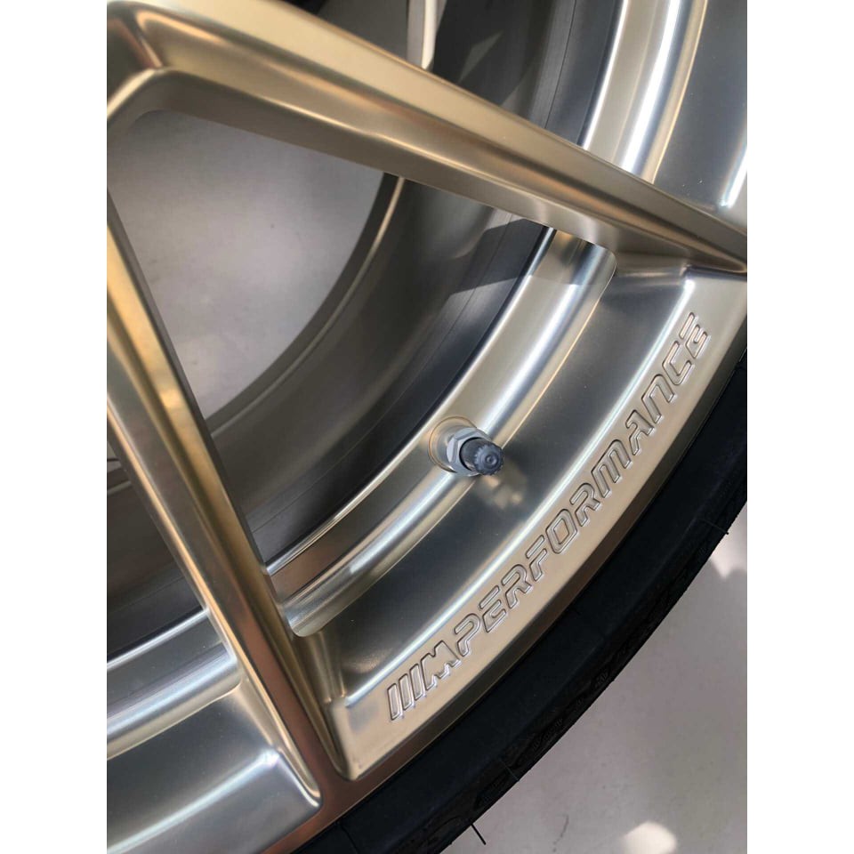 全新BMW寶馬原廠 M performance M2C 763M 鍛造金色車輪組 圖片 3