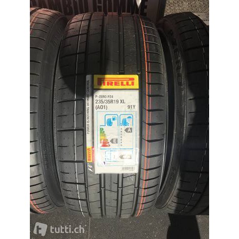 18年(歐洲)倍耐力轮胎235/35R19 91Y PZERO PZ4奥迪RS3原配/A01 圖片 1