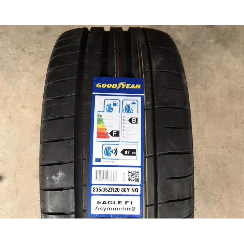 18年 固特異輪胎235/35R20 88Y EAGLE F1 Asymmetric 2