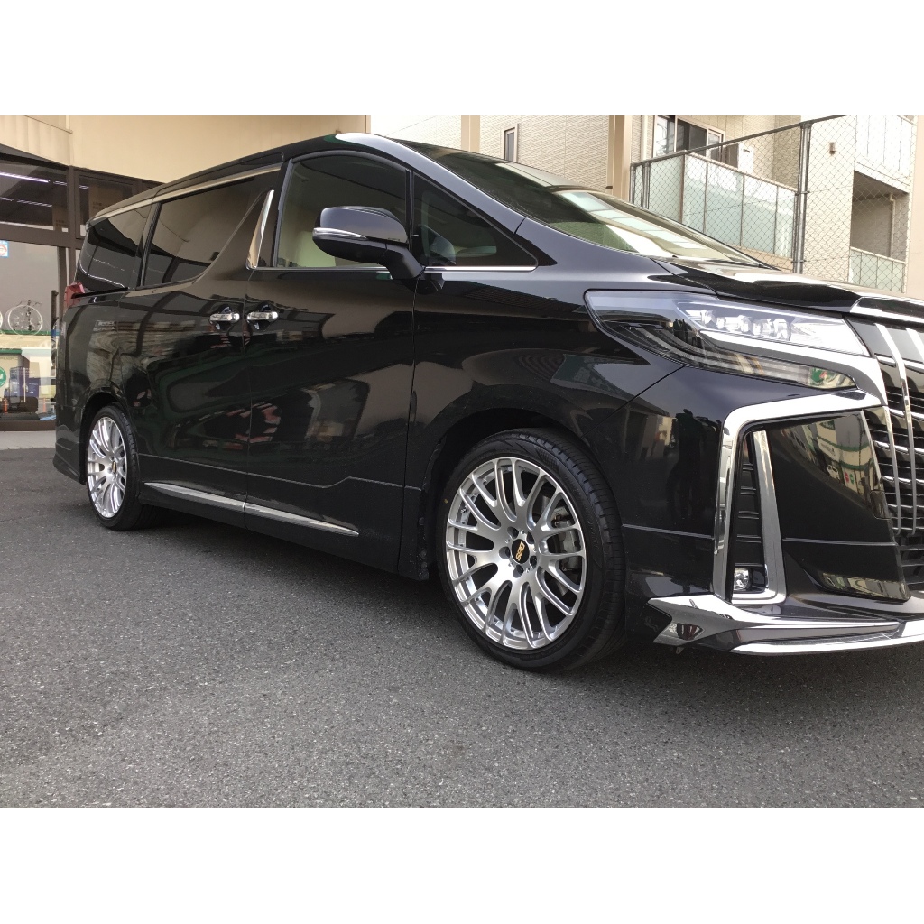 【全新含安裝】日本BBS輪圈 RN107 20寸8.5J 5-114 DB適合豐田ALPHARD LEXUS NX/RX 圖片 6