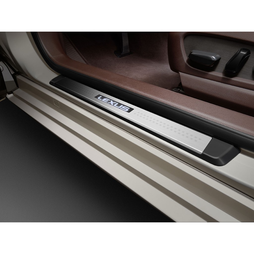LEXUS 18~新款ES250 ES300 純正原廠 LED 不銹鋼 迎賓踏板