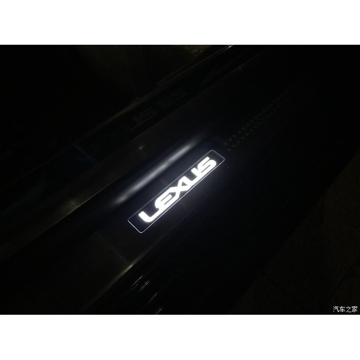 LEXUS 18~新款ES250 ES300 純正原廠 LED 不銹鋼 迎賓踏板 圖片 5